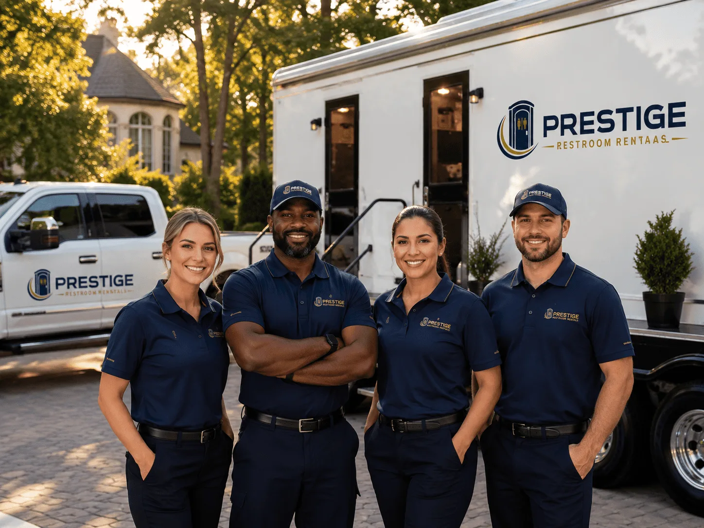 Trusted Luxury Portable Restrooms company in Cecil, GA